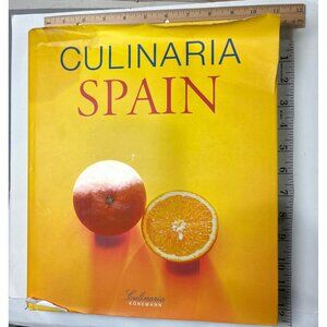 Culinaria Spain Hardcover Cookbook By Konemann 2000